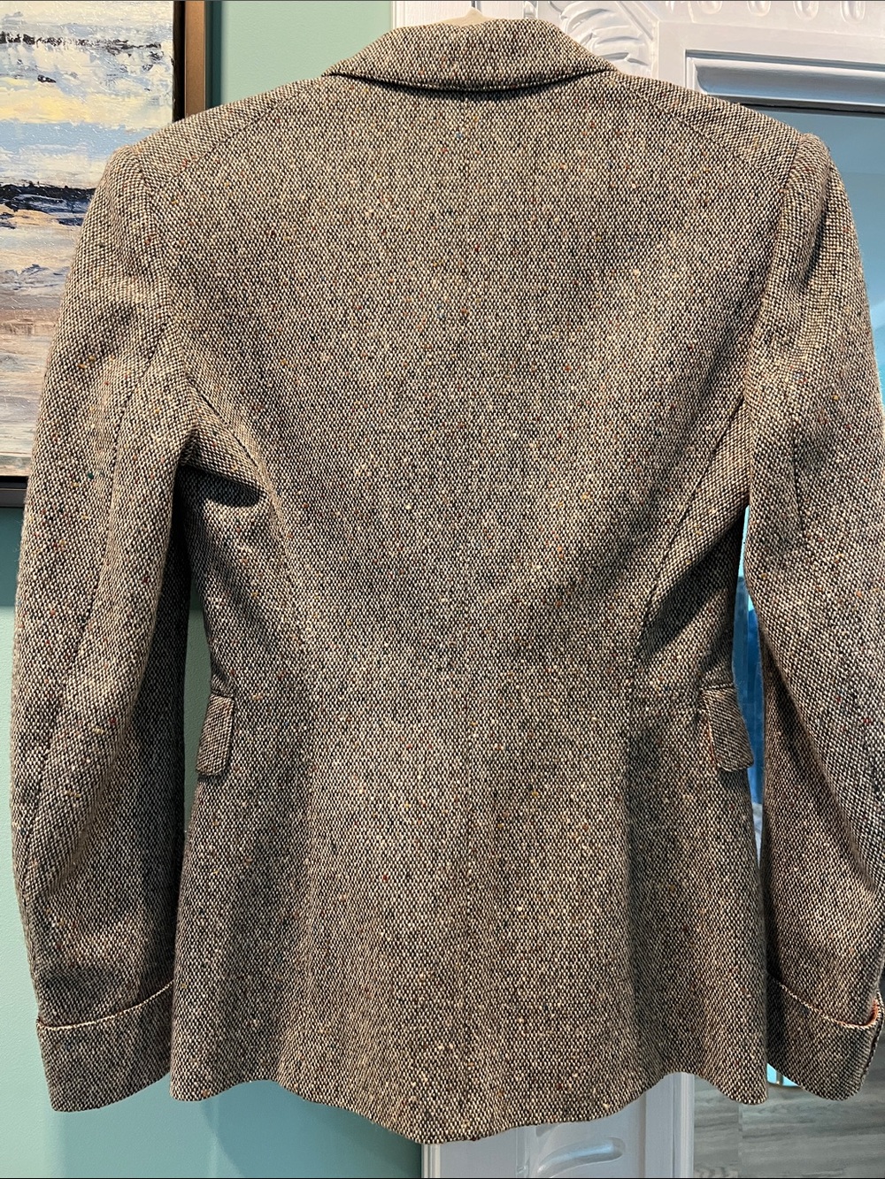 Vintage Alaia Paris Brown Tweed Notch-Collar Blazer 

100% wool 
1990th - Picture 9 of 12
